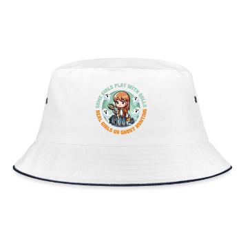 Escouade de chasseurs de fantômes pour filles - Bob - blanc/marine - Devant