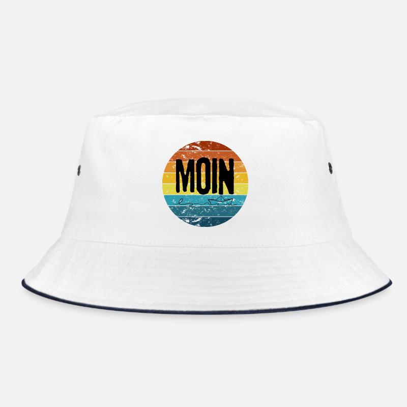 „MOIN Sunset“ – Retro Bucket Hat