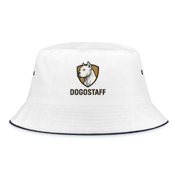 Dogostaff Berlin Duo - Bucket Hat - white/navy - Front
