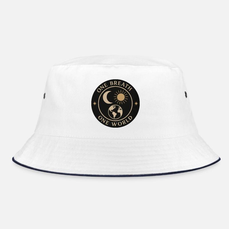 One Breath, One World – Mindfulness & Balance Bucket Hat