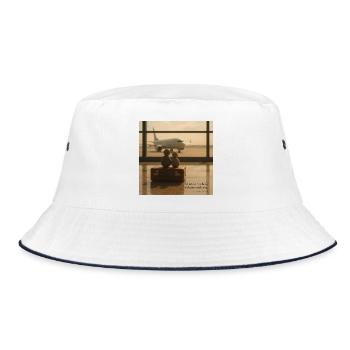 Cœurs confinés à la maison au terminal - Bob - blanc/marine - Devant
