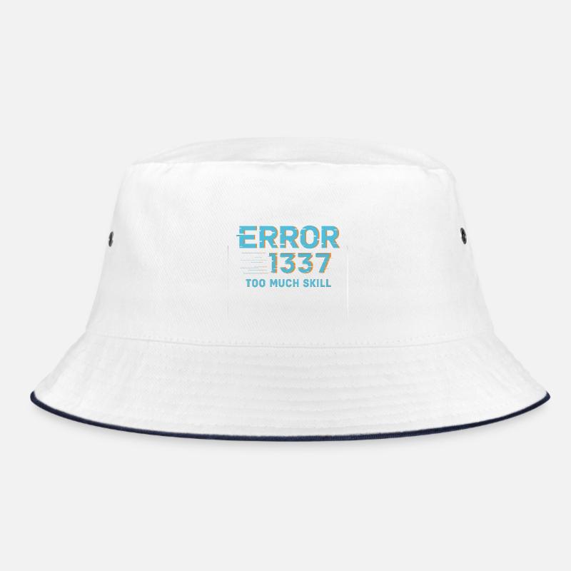 Fehler1337 Too Much Skill Bucket Hat