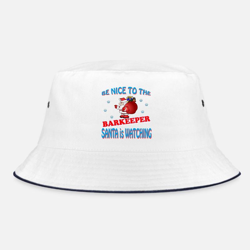 SANTA BARTENDER Bucket Hat