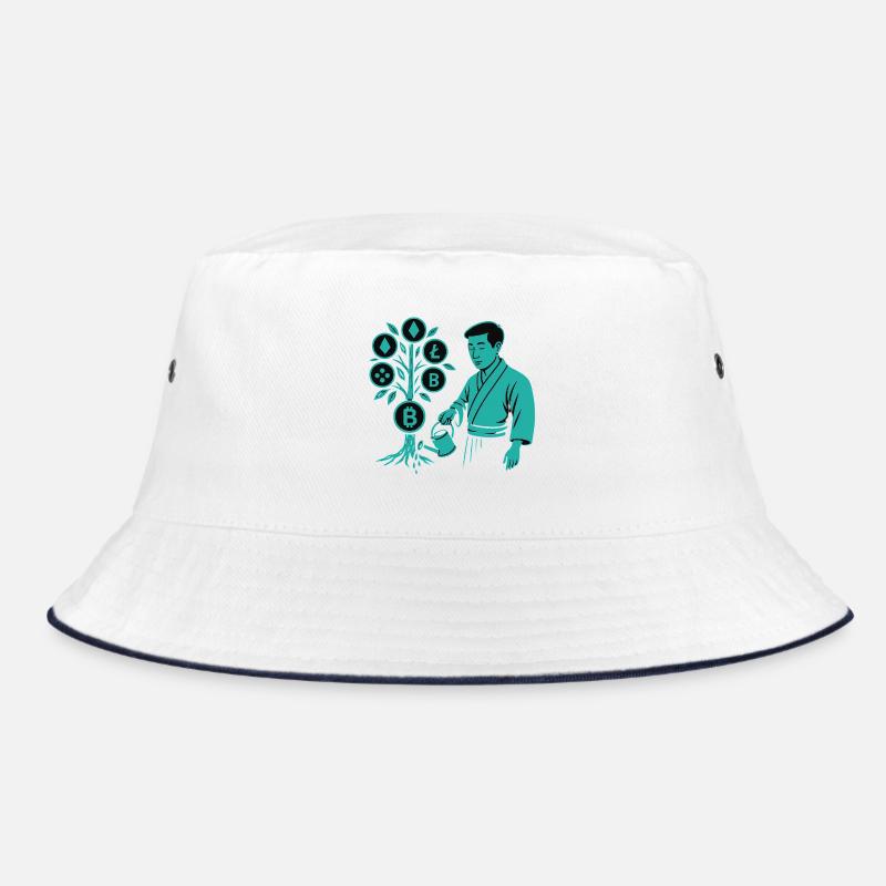 Satoshi-Baum Wurzeln der Krypto-Revolution Bitcoin Bucket Hat
