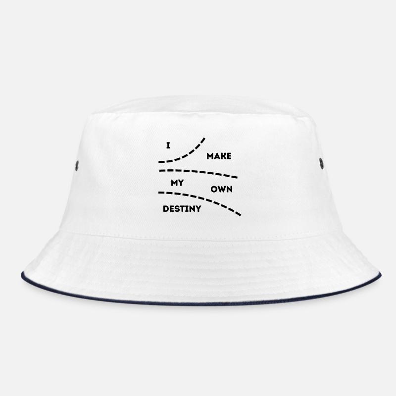 Own destiny light colors Bucket Hat