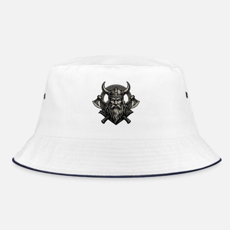 Wikinger mit Axt Odin Thor Walhalla Krieger Bucket Hat