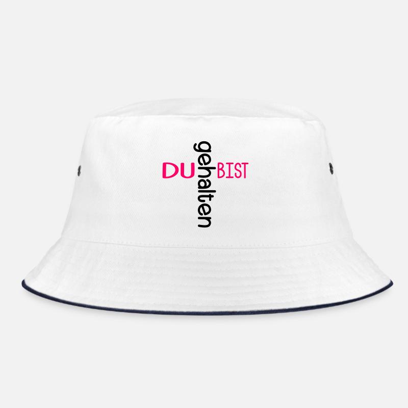 DU BIST GEHALTEN KIRCHE Bucket Hat