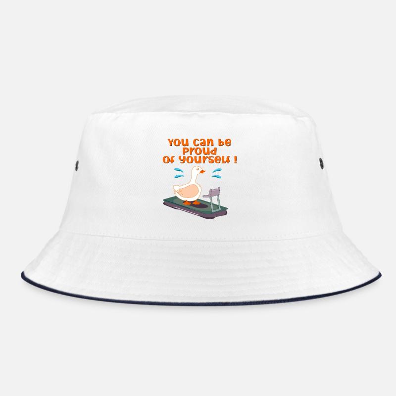 GOOSE RUNNING MOTIVATION Bucket Hat