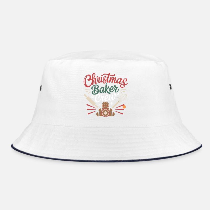  Christmas Baker Crew Weihnachtsbäcker Team Bucket Hat
