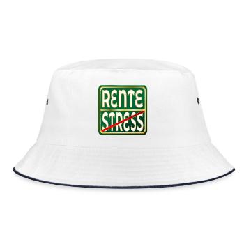 Adieu Pension de stress - Bob - blanc/marine - Devant