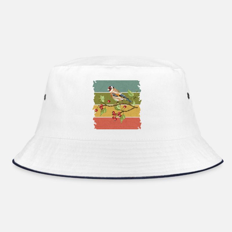 Bunter Vogel Bucket Hat