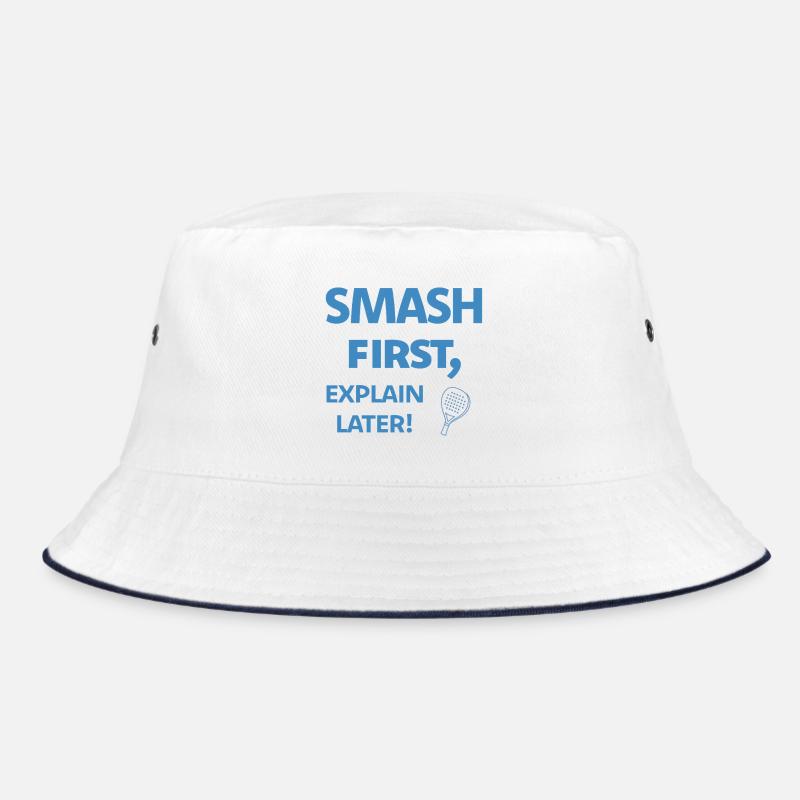 Smash First Explain Later Padel Bucket Hat