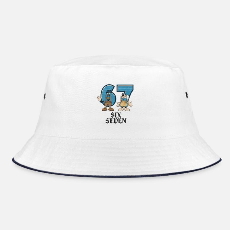 6 7 Sechs Sieben Meme Bucket Hat