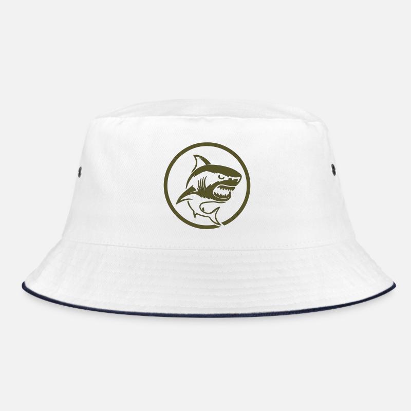 Logo requin brodé Bob