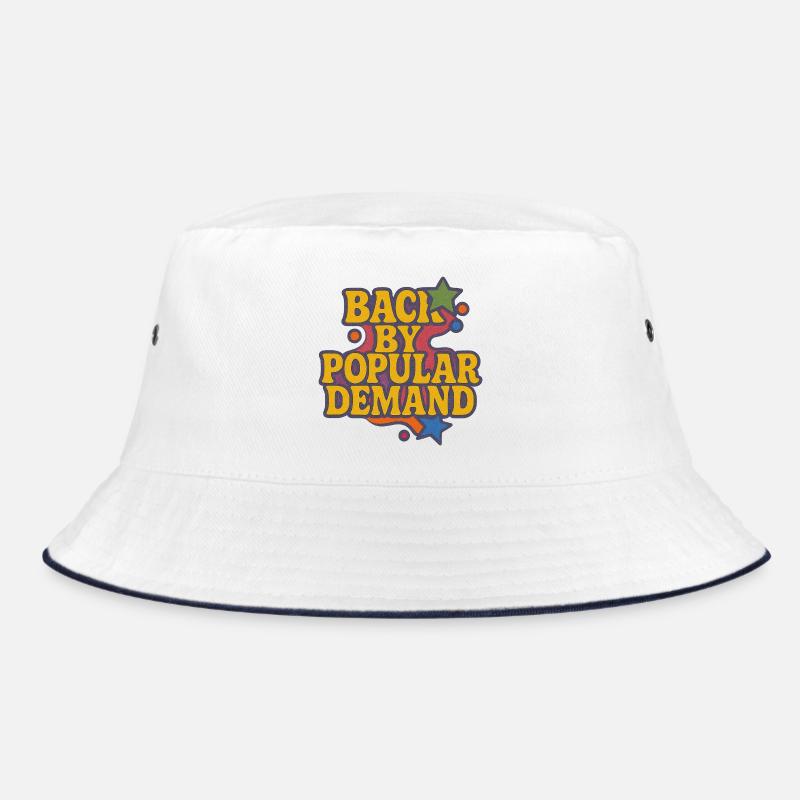 Back by Popular Demand Retro Script Bucket Hat