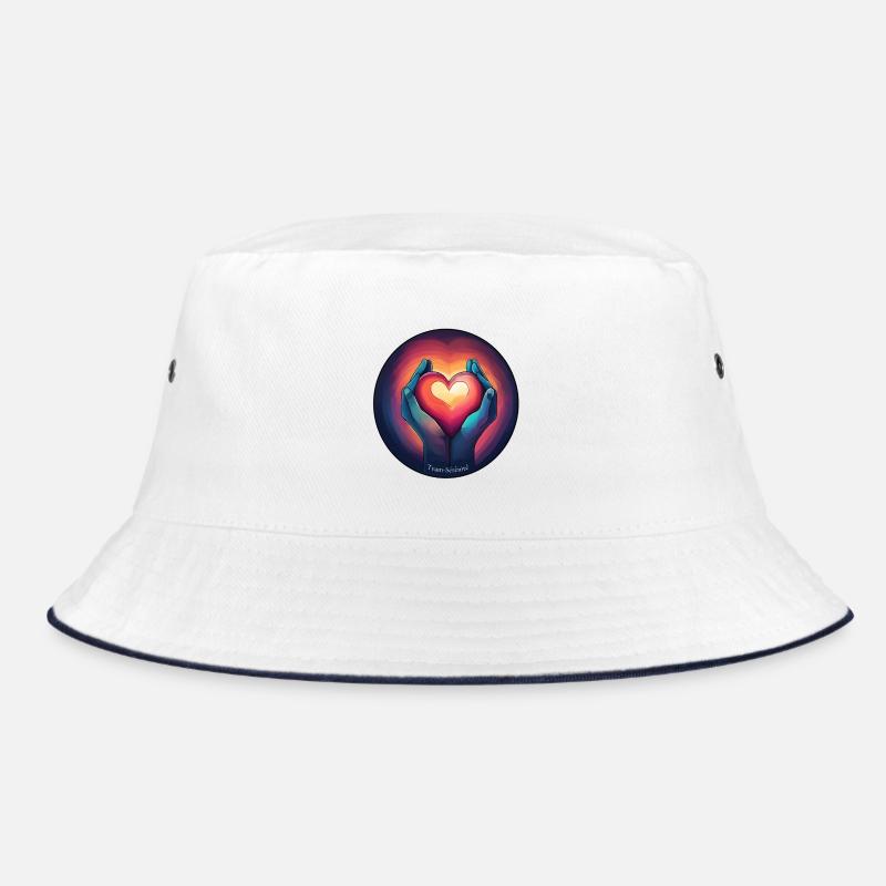 Herz in der Hand Bucket Hat