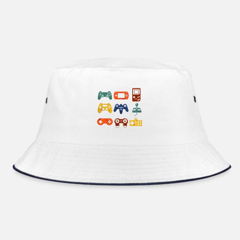 Retro Game Console Bucket Hat