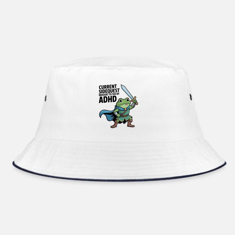Die aktuelle Nebenquest wird dir von ADHS präsentiert Bucket Hat