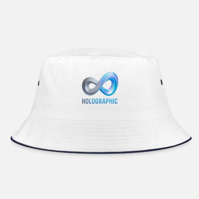 Holografische Unendlichkeit Loop Bucket Hat