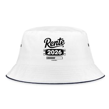 Compte à rebours de la rente 2026 - Bob - blanc/marine - Devant