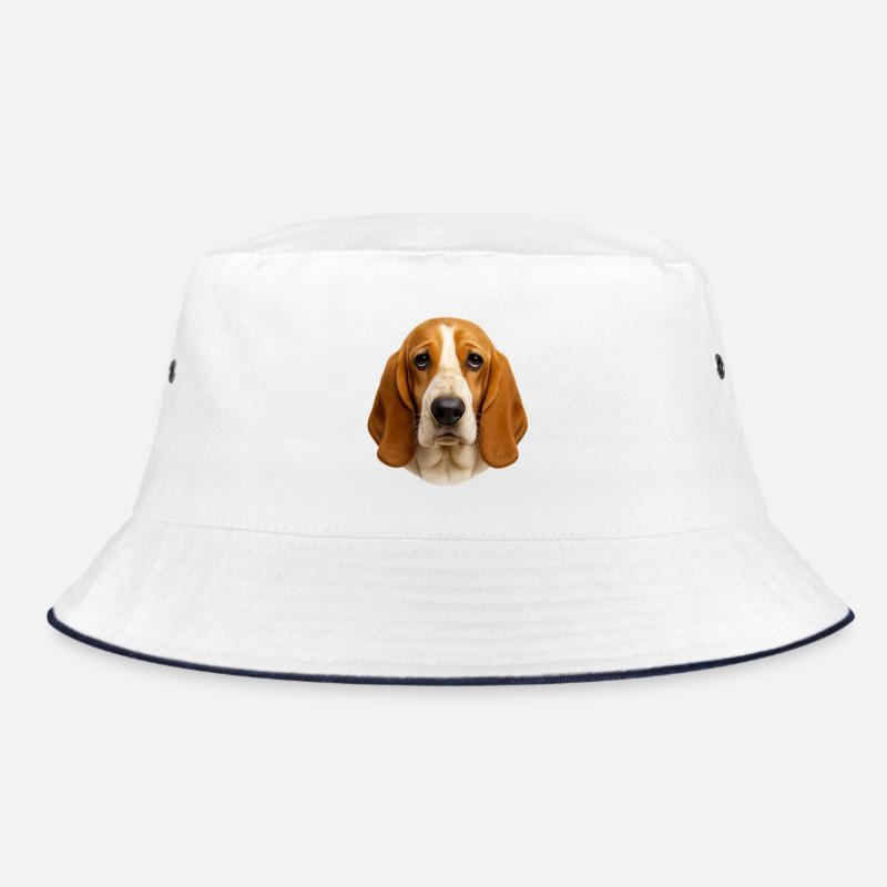 Beagle Portrait: Warm Fur Design Bucket Hat
