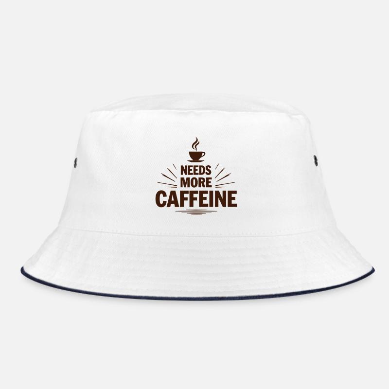 Needs More Caffeine Ich brauche mehr Kaffee Bucket Hat