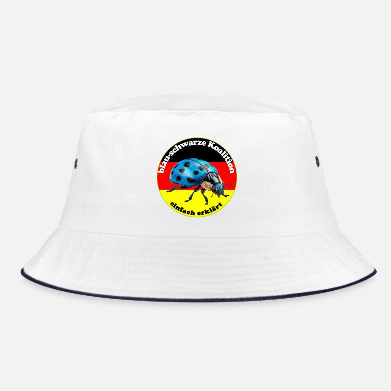 Blauer Käfer widerspiegelt den Wählerwillen Bob