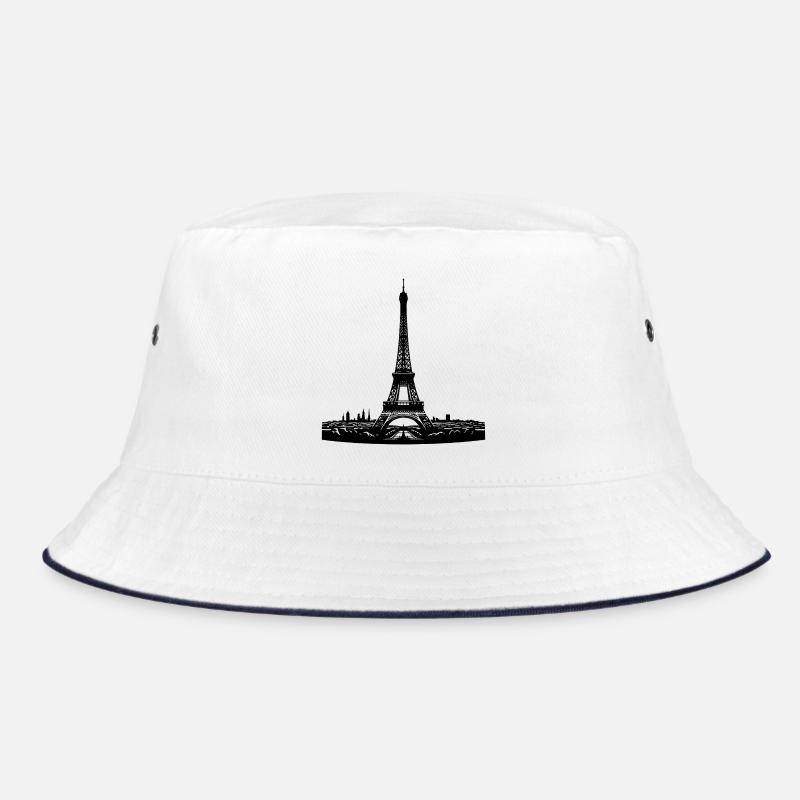 Französischer Blickfang Eiffelturm typisch Paris Bucket Hat