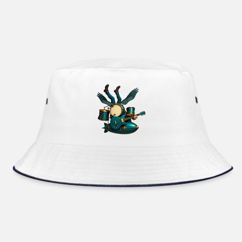 ZEPPELIN BAND – Ton & Bild Bucket Hat