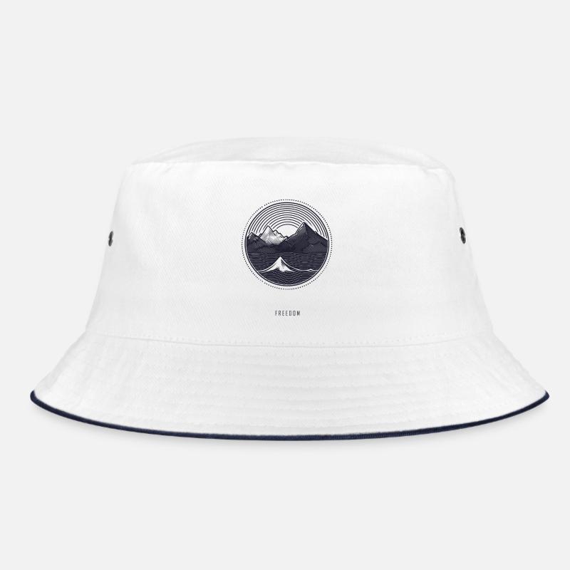 Freiheitsberg Night Circle Bucket Hat
