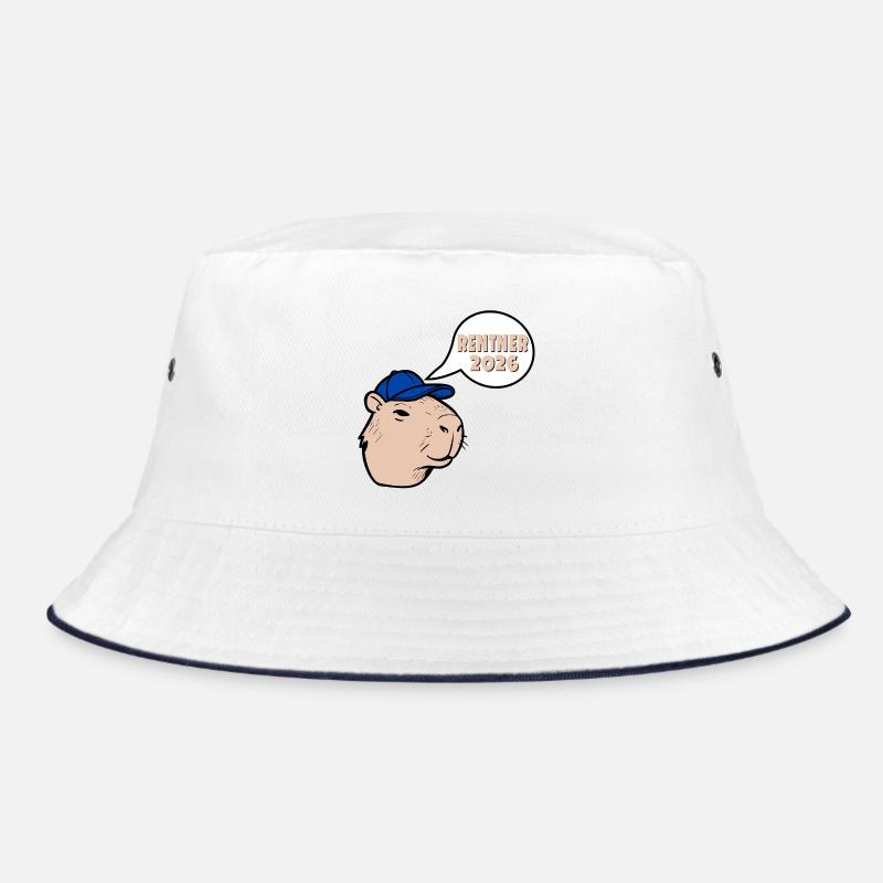 Rentner Rente 2026 Capybara Bucket Hat