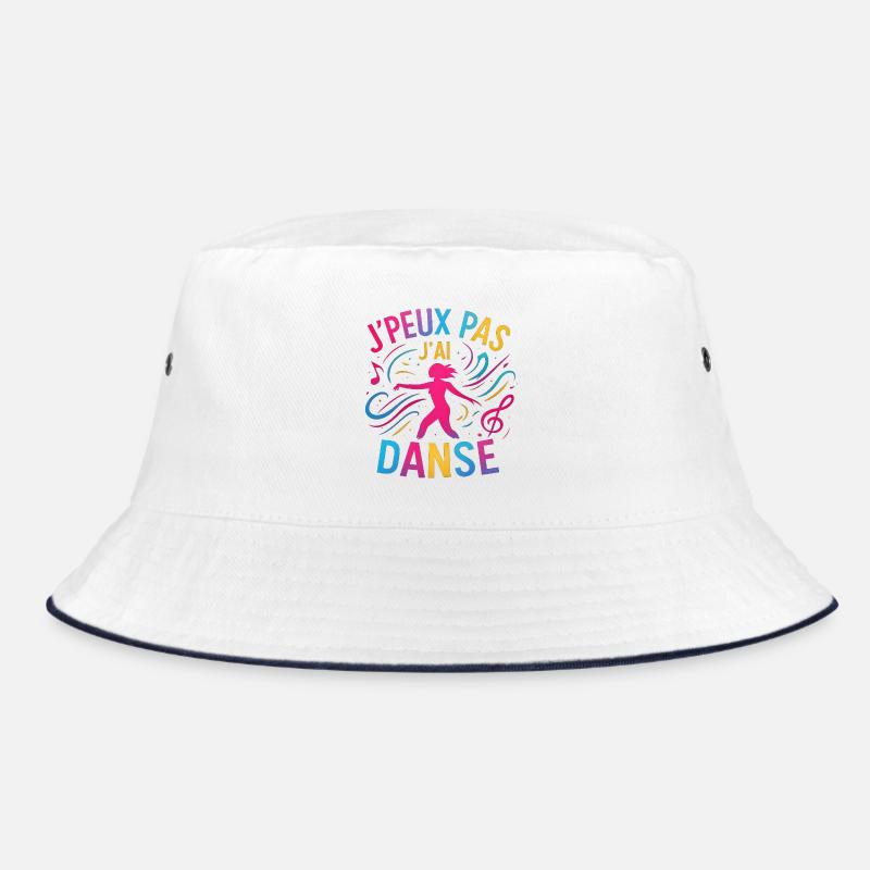 I Can't I Danced — Colorful Sparkle Bucket Hat