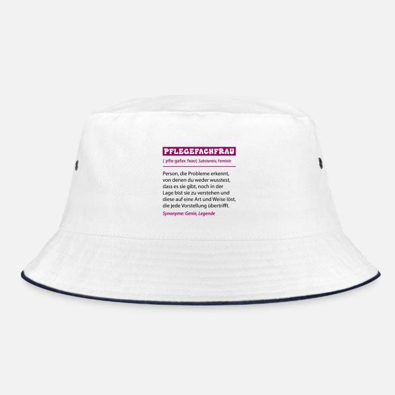 Nurse Profession Definition Saying Gift Bucket Hat