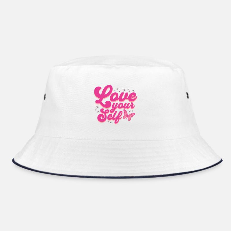 Love your Self Liebe Dich selber Bucket Hat