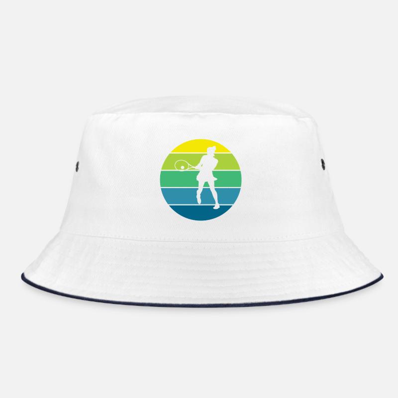 tennis - Bob - blanc/marine