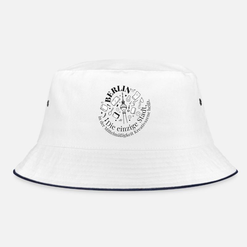 Berlin Tower Creative Motif Bucket Hat