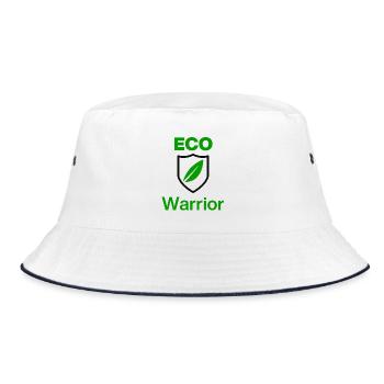 Guerrier ECO. Mentalité verte, d’abord les écologies - Bob - blanc/marine - Devant