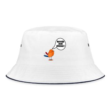 Néerlandais. Merci beaucoup. - Bob - blanc/marine - Devant