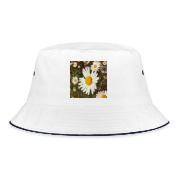 Lumière du soleil des marguerites - Bob - blanc/marine - Devant