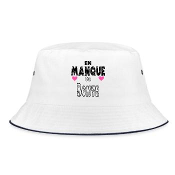 In Need of Kindness - Bucket Hat - white/navy - Front