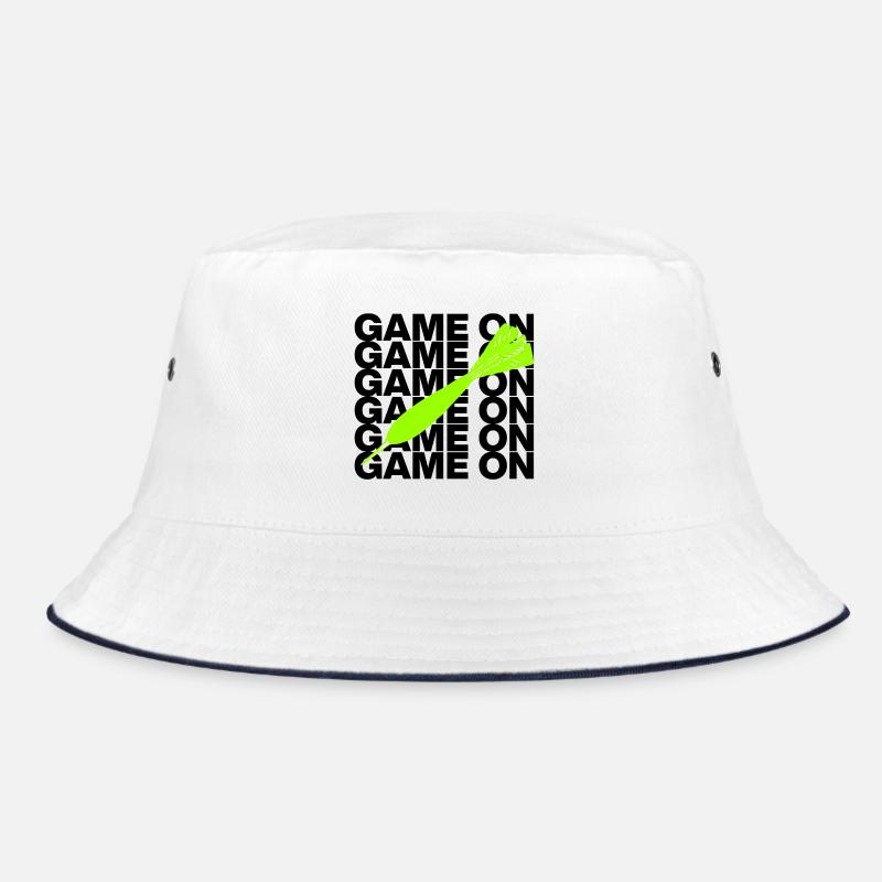 Game On: Dart Attack! ONEHUNDRETEIGHTY, arrow green Bucket Hat