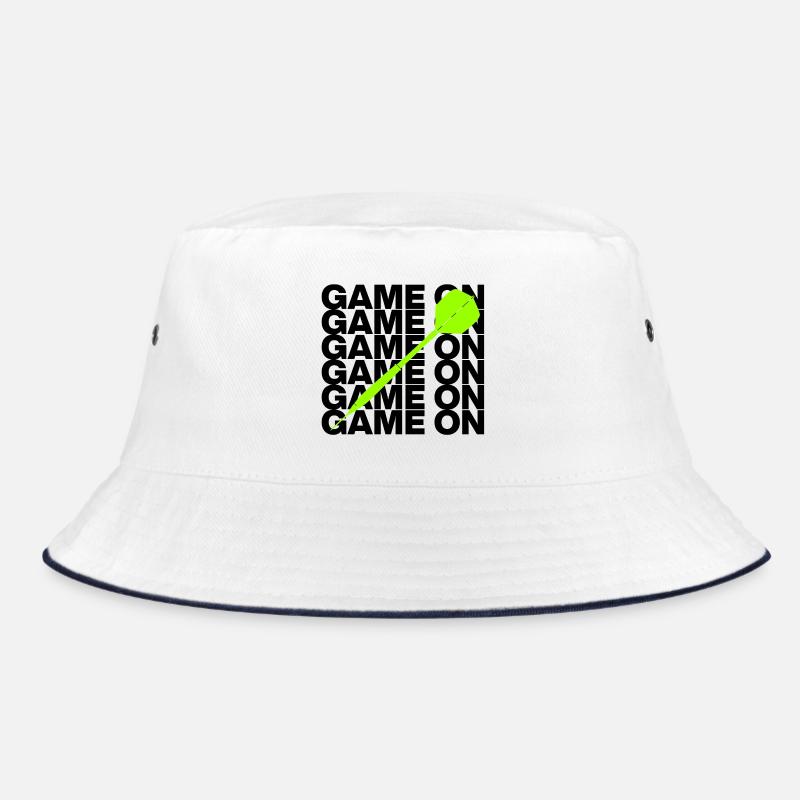 Game On: Dart Attack! ONEHUNDRETEIGHTY, Pfeil grün Bucket Hat