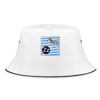 Z pour Zebra - Bob - blanc/marine - Devant