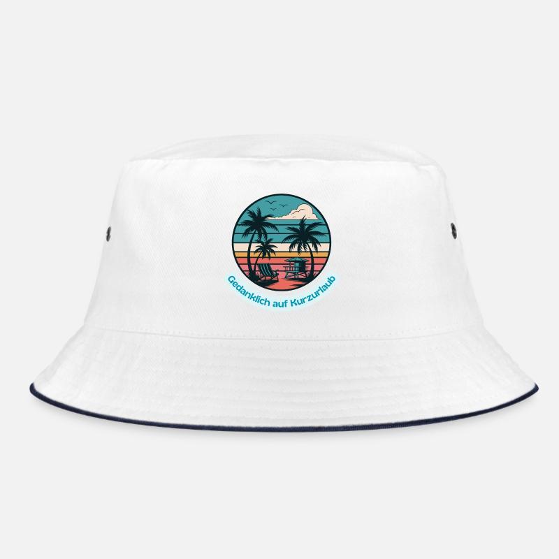 Mentally on a short vacation Bucket Hat