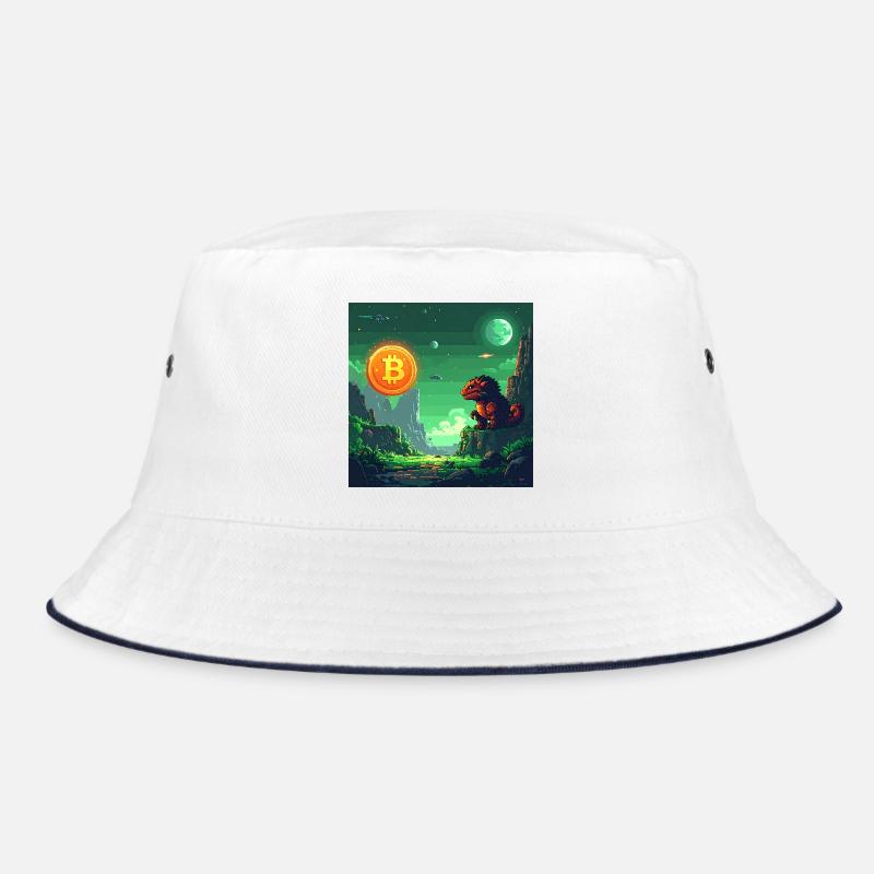 Space Bitcoin Odyssee Bucket Hat