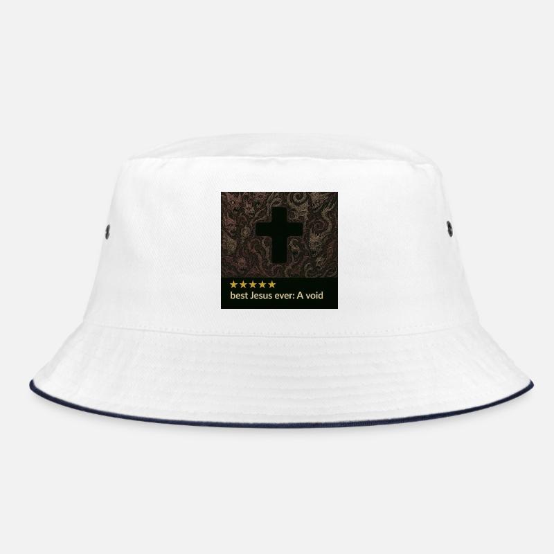 Cross in Dark Void Bucket Hat