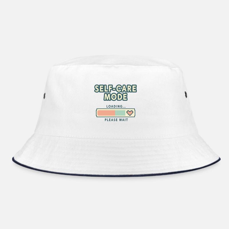 Self-Care Mode Loading - Retro Pixel Edition Bucket Hat