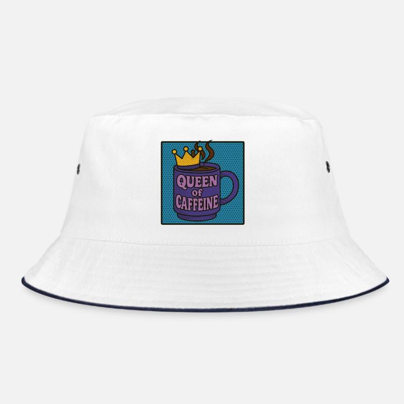 Königin des Koffeins Bucket Hat