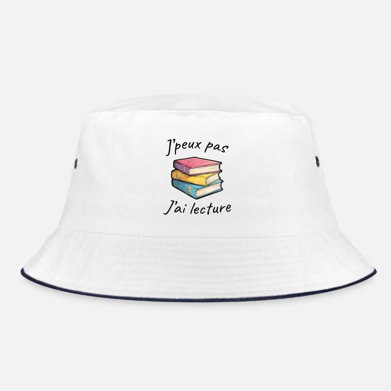 Passion for reading, cultured people, reading novels Bucket Hat