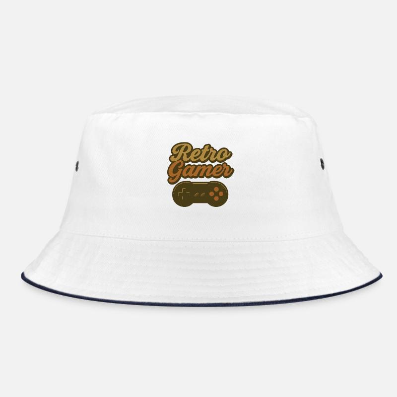 Retro-Gamer Controller-Design Bucket Hat